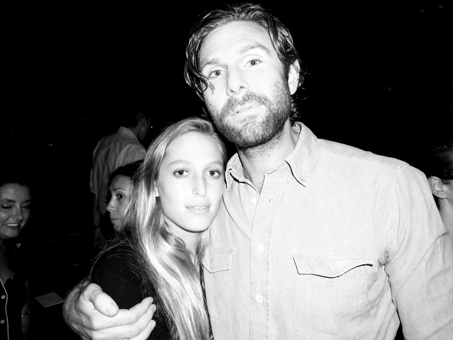 Marlene Zwirner and Dan Colen after the Proenza Schouler S/S 2015 show