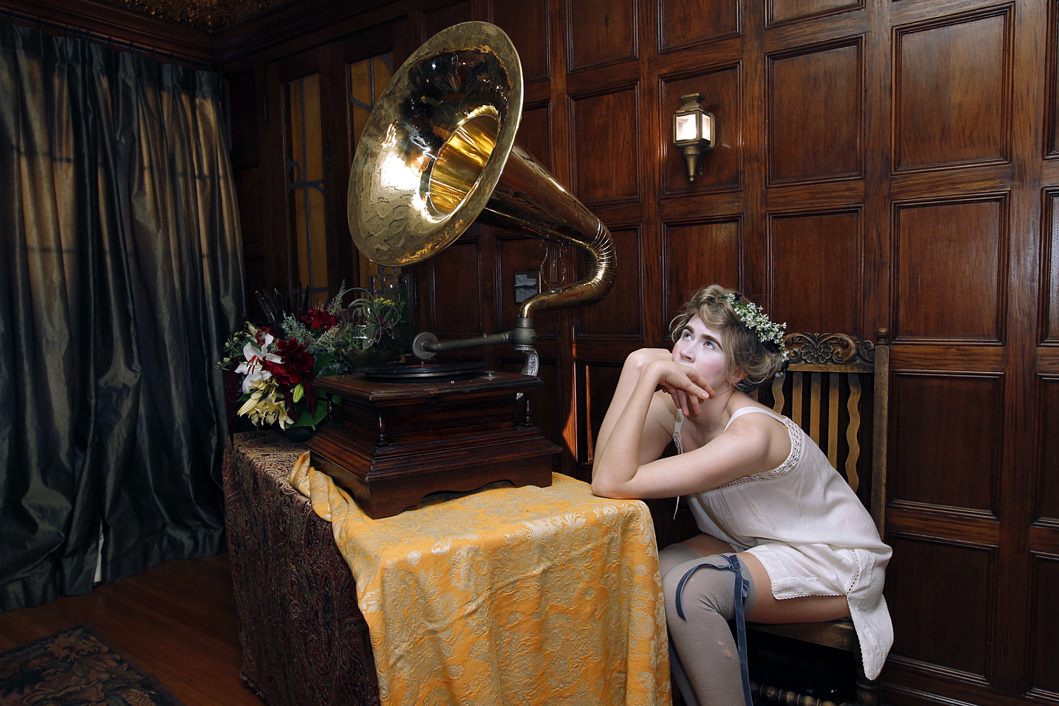 Behind the scenes at Liz Goldwyn's "The Painted Lady", Los Angeles