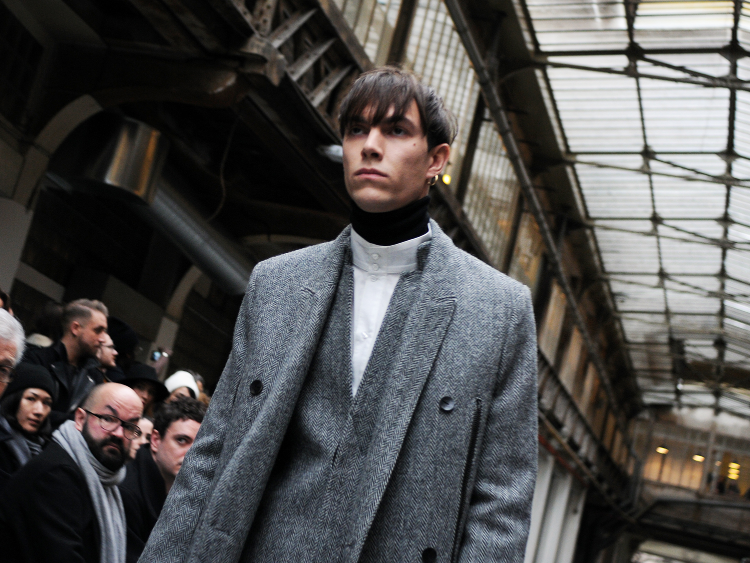 Study Project Men Y Project Men's F/W 2014 show, Paris - purple FASHION