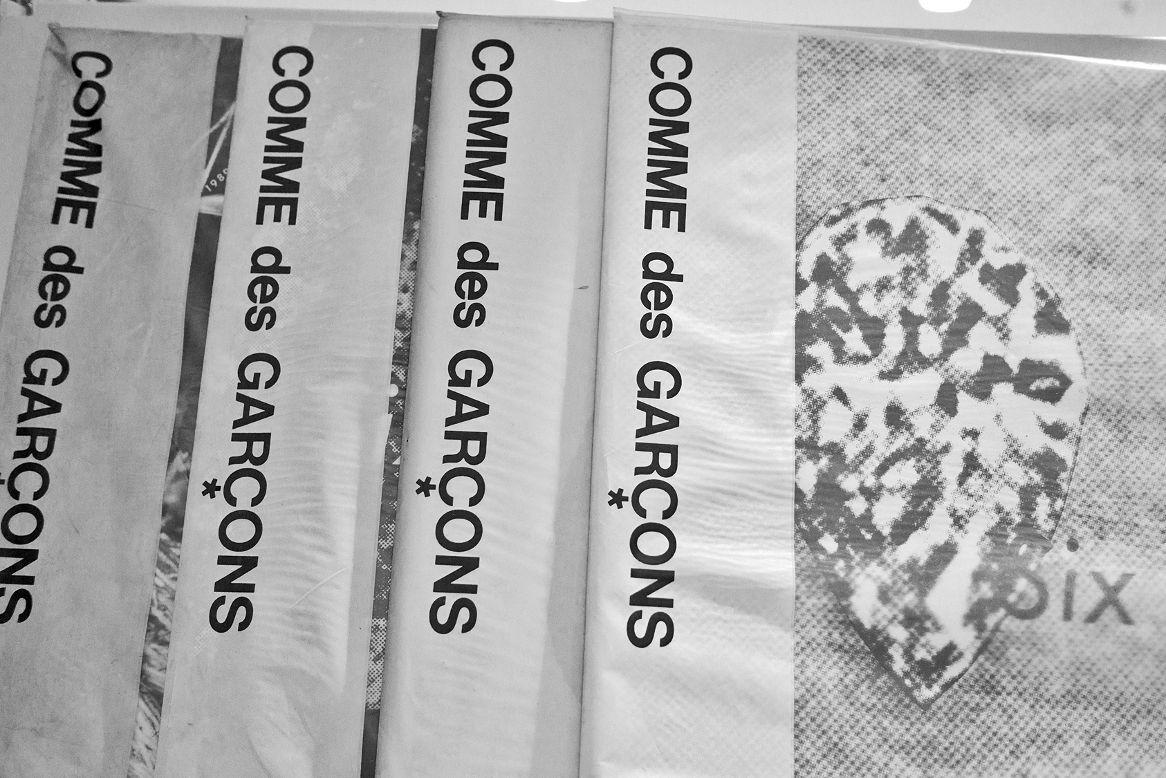 Idea Books launch party at Dover Street Market, New York purple NIGHT