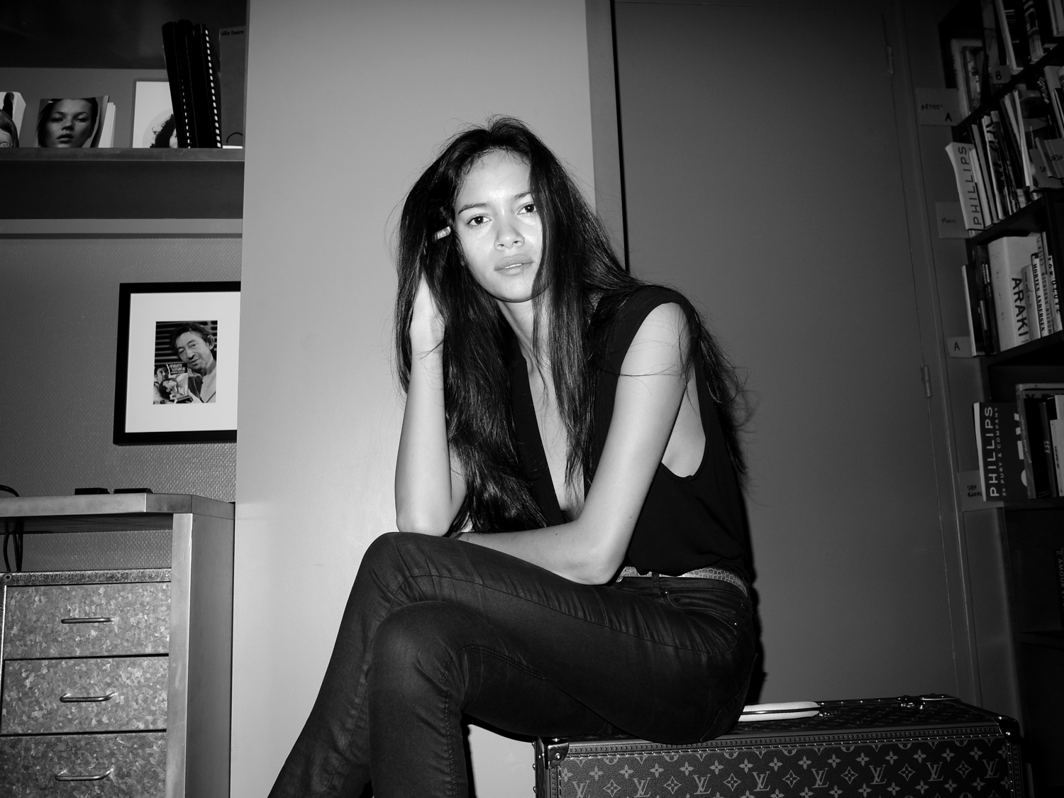 Model Juana Burga at the Purple Fashion magazine #17 casting at Purple