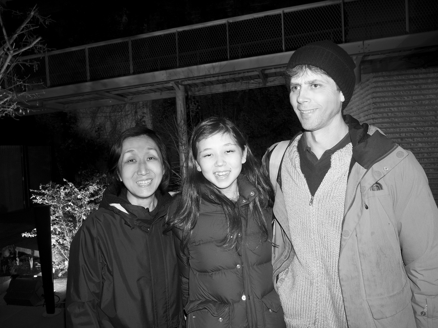 Purple photographer Anders Edström, his wife Yoshiko Edström and their ...