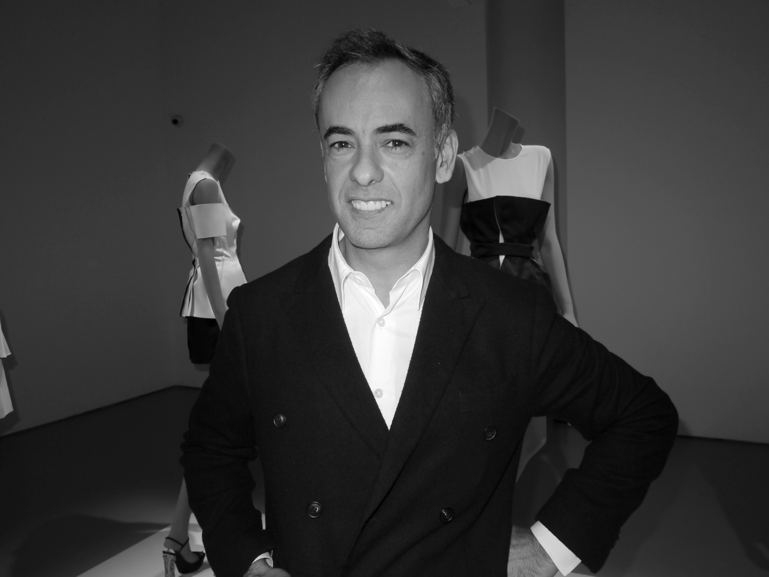 Francisco Costa at the presentation of his Calvin Klein S/S 2013