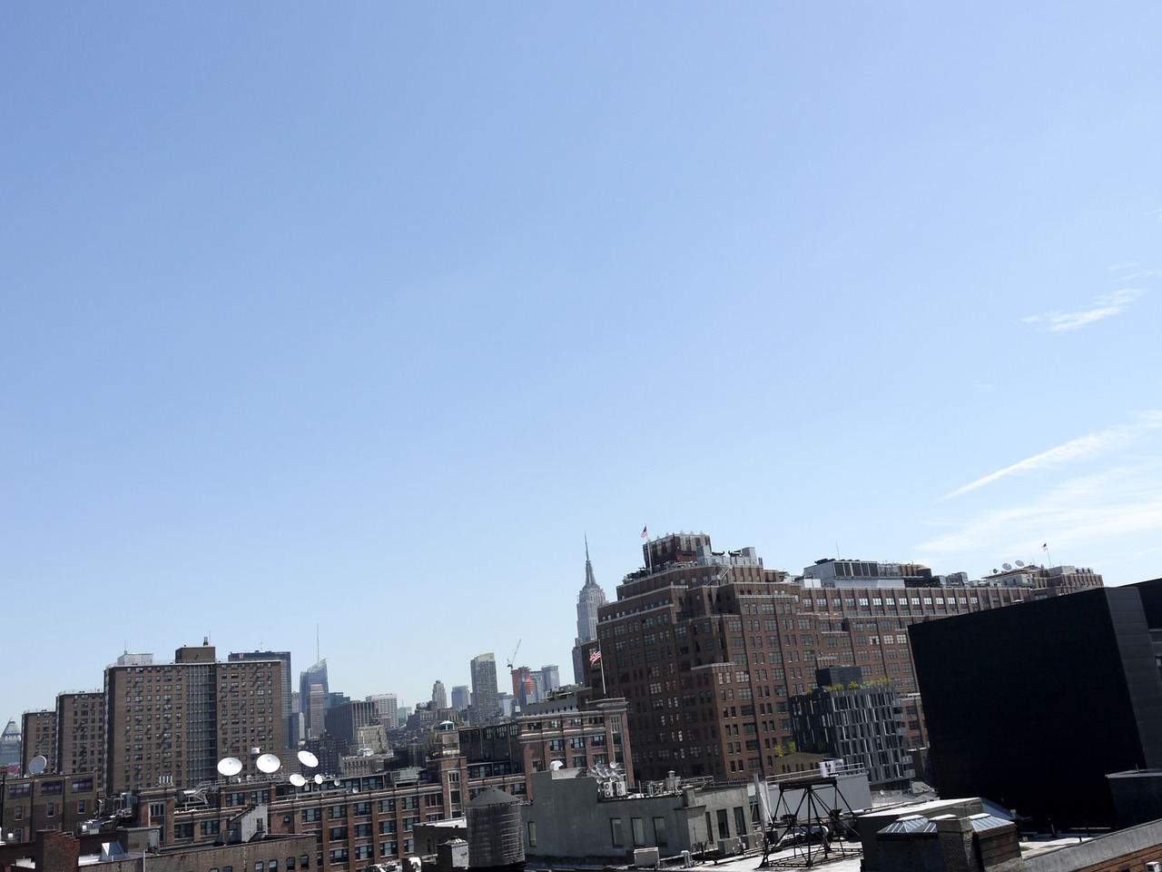 The view from my room at The Standard Hotel, New York. Photo... purple DIARY