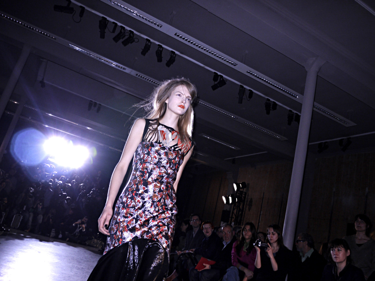 Rue Du Mail F/W 2011, Paris purple FASHION