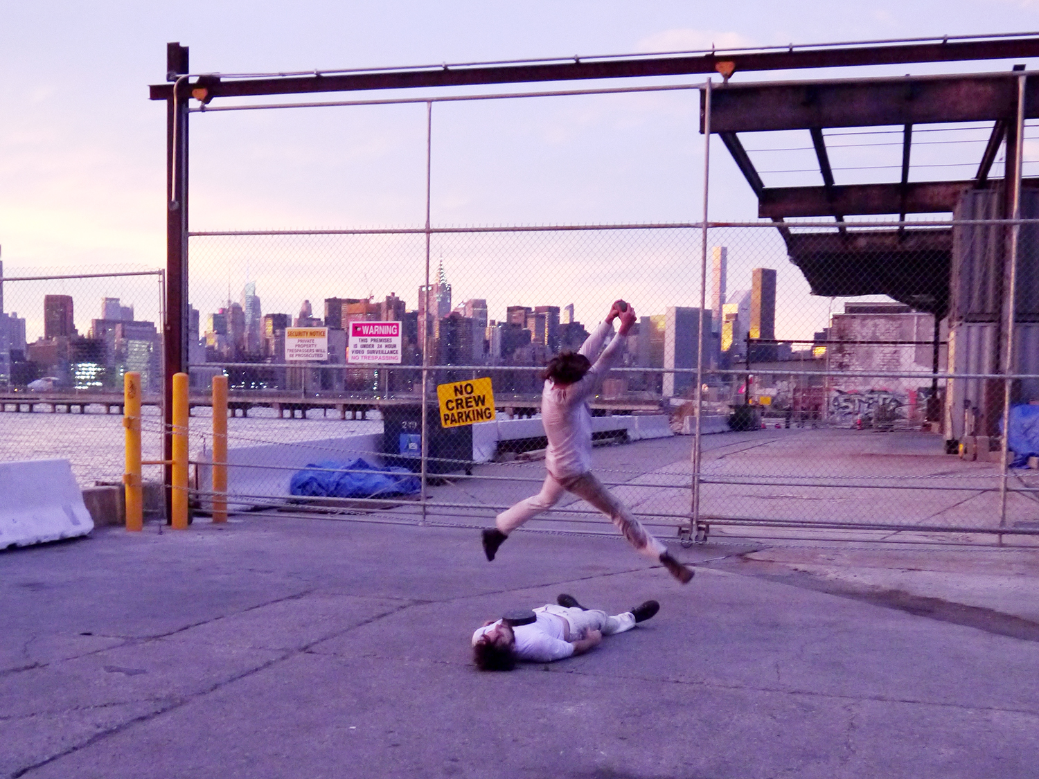 Boomerang "For The Toward," New York purple ART