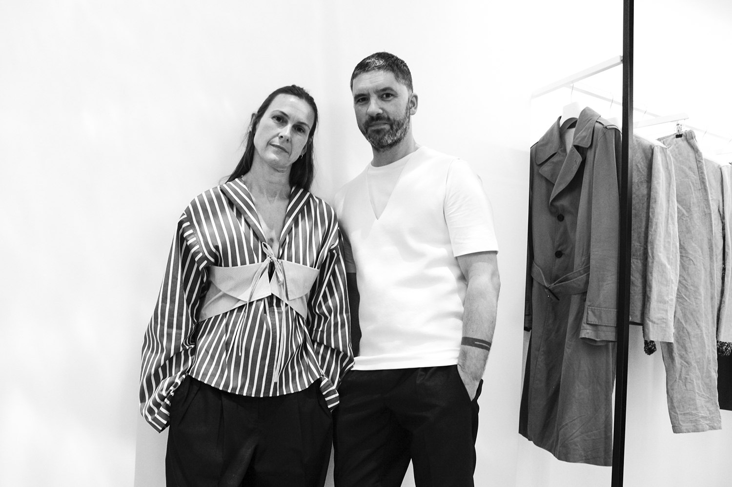 Joseph Men's S/S 2017 presentation, London purple FASHION