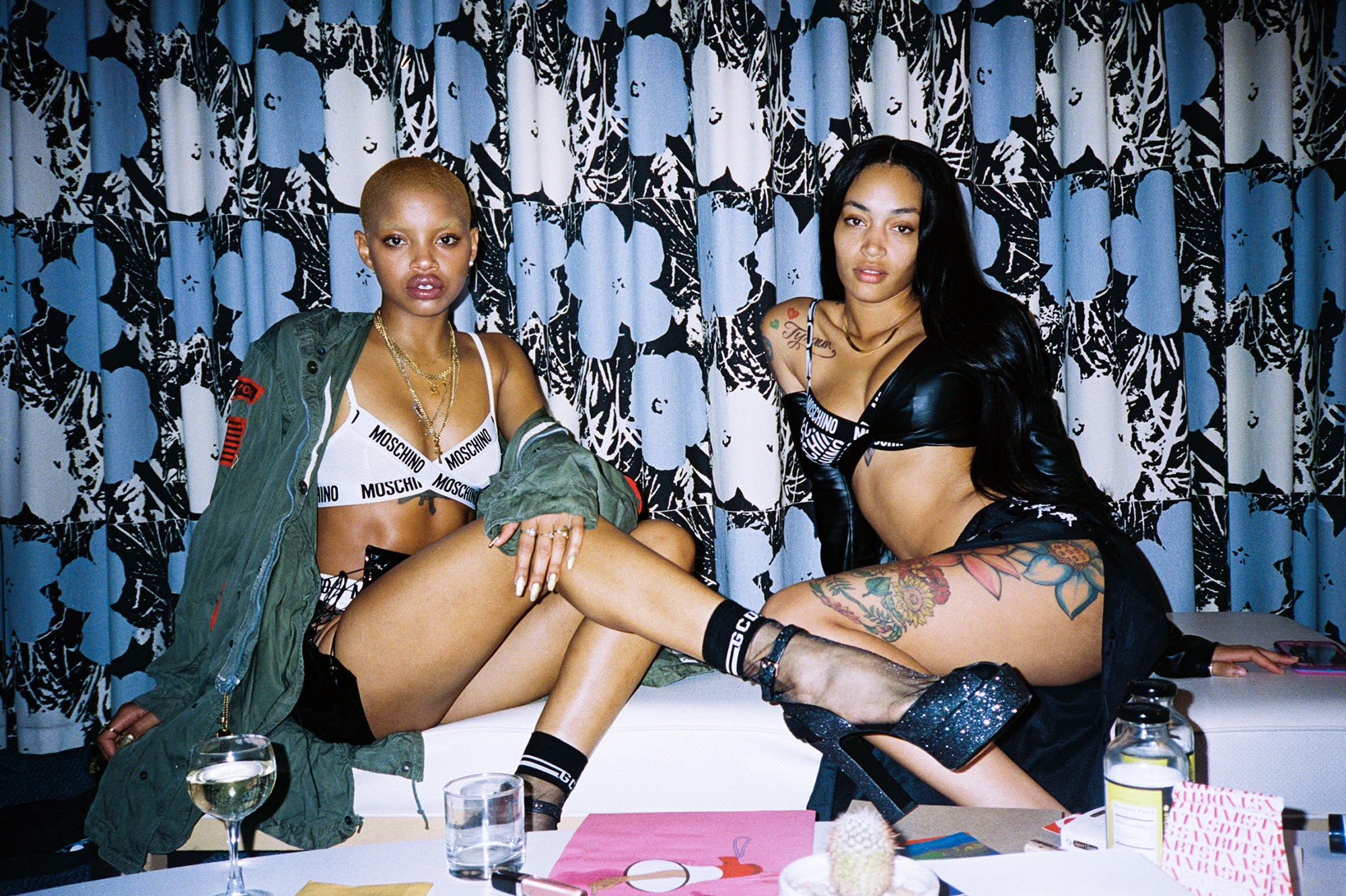Moschino Resort show and backstage at Milk Studios