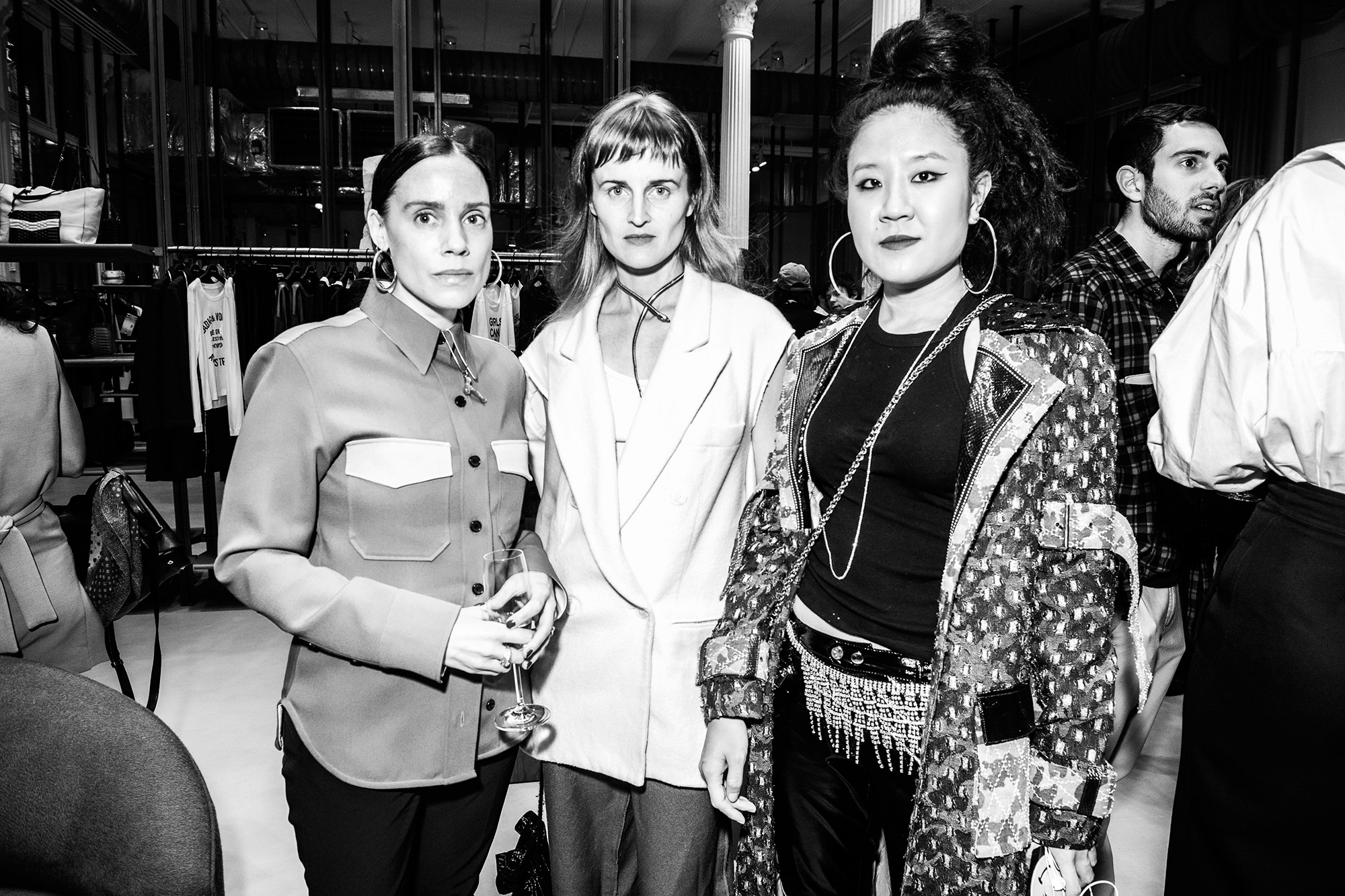 Purple and Zadig & Voltaire cocktail at the new Zadig & Voltaire Soho