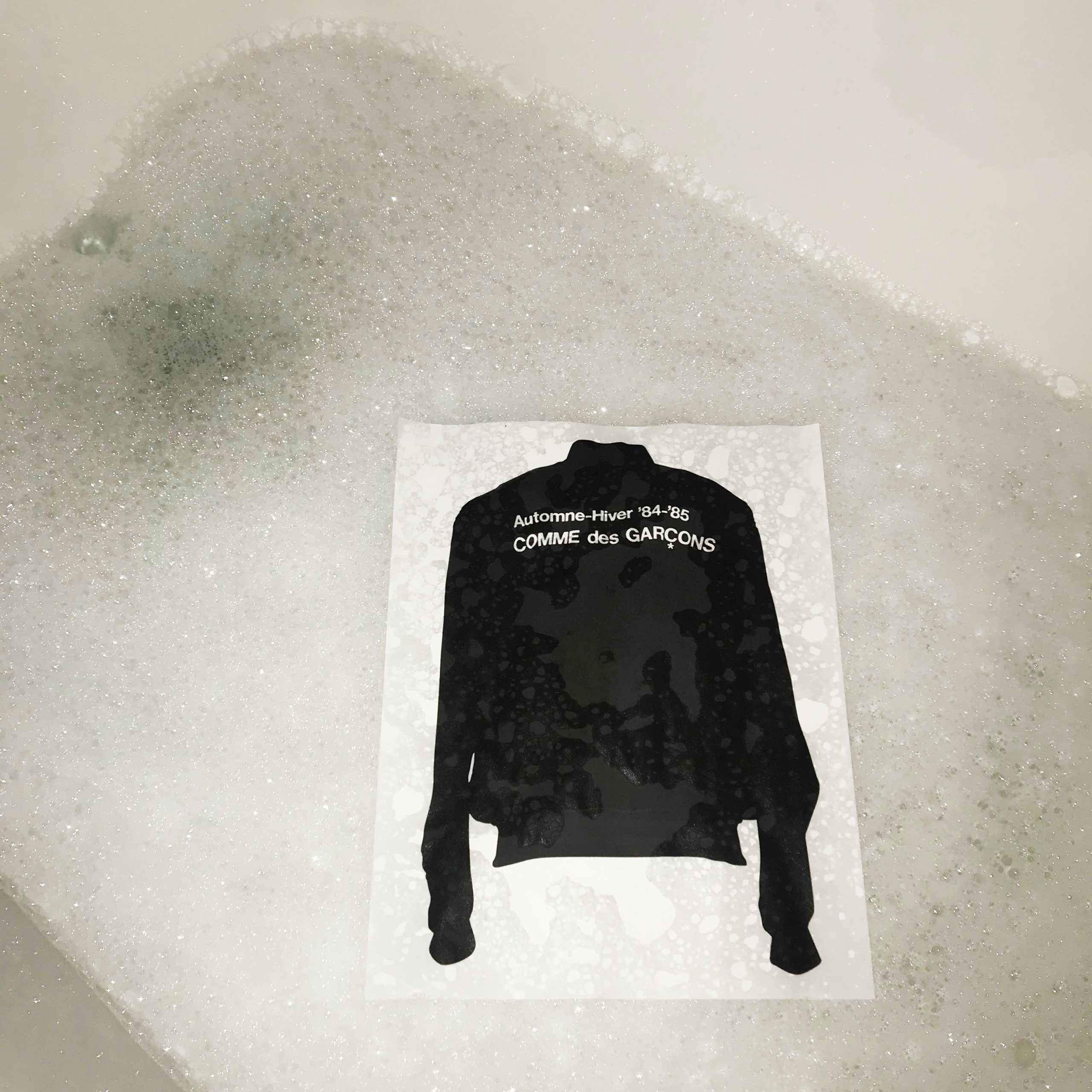 purple comme des garcons