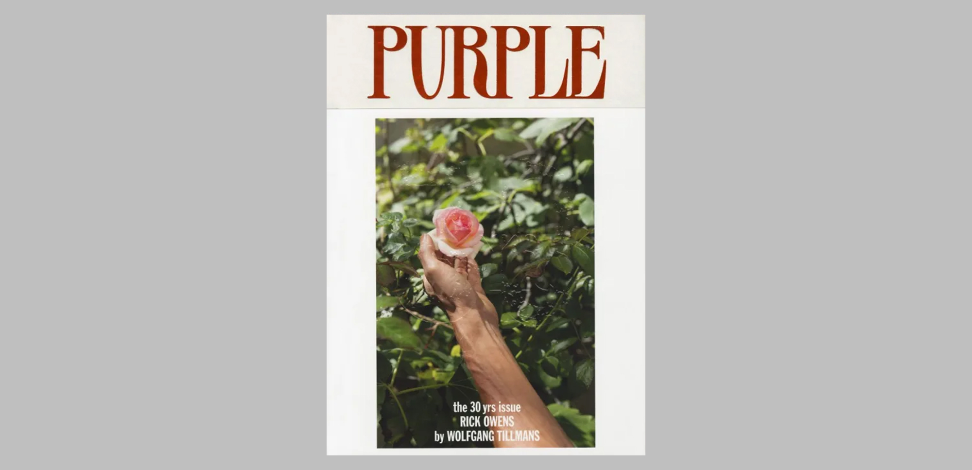 Purple #38 F/W 2022 The 30YRS Issue - purple MAGAZINE
