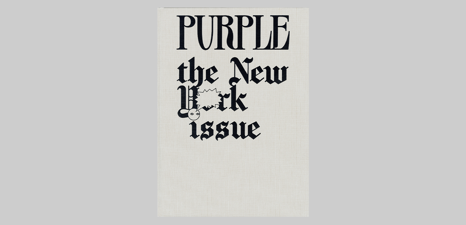 The New York issue 39 S/S 2023 purple MAGAZINE