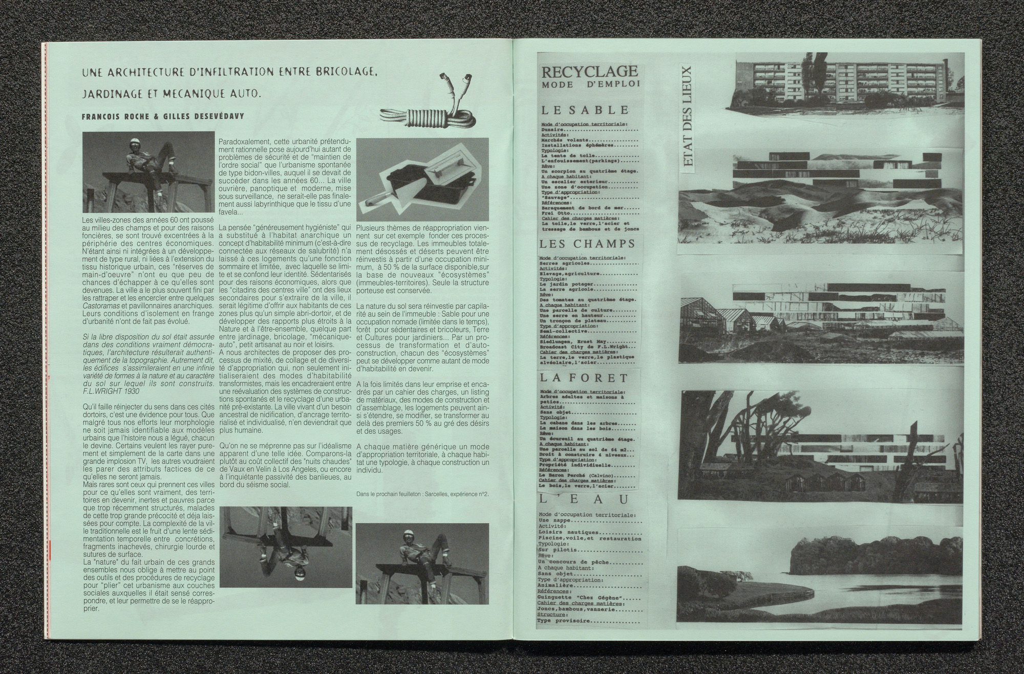 Infiltration Magazine Une Architecture d'Infiltration entre Bricolage - purple MAGAZINE